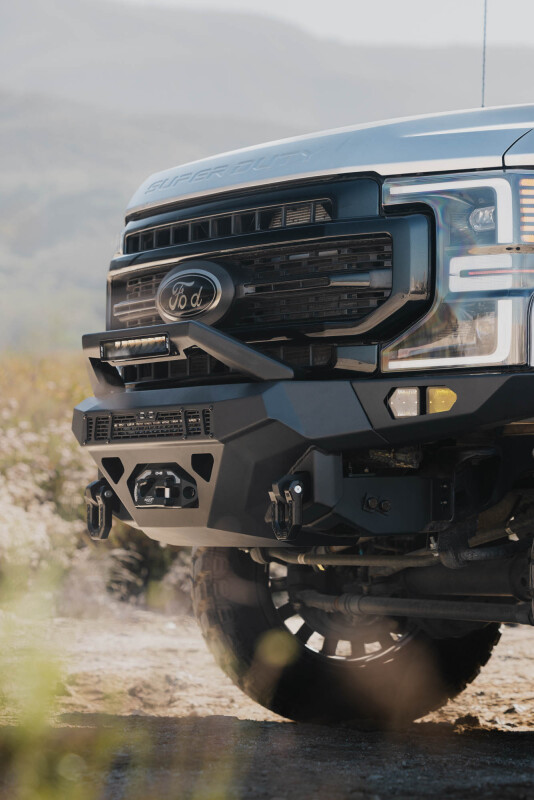 Ford Super Duty F-350 Front Bumper - DV8 Offroad - Spec Series - Black - `17-`22